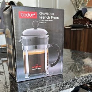 Bodum Chambord French Press Coffee Maker - Black